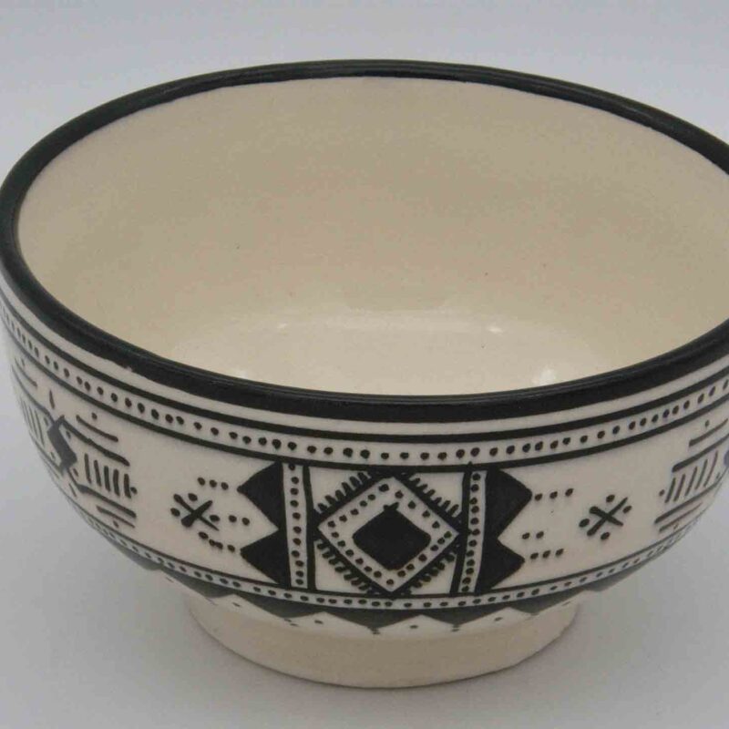 marokkanische Keramik Schalen mit Berber Muster handgefertigt petit Marrakech