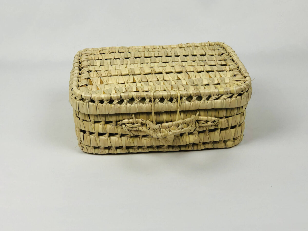 Bambus Koffer Tasche handgefertigt petit Marrakech