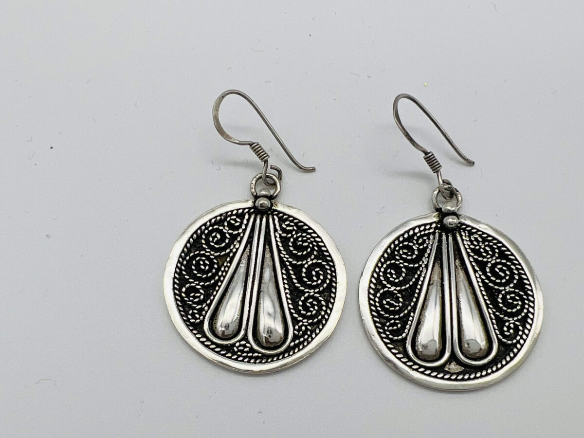 Berber Schmuck Silber Ohrringe aus Marokko Silberschmuck aus Marokko petit Marrakech