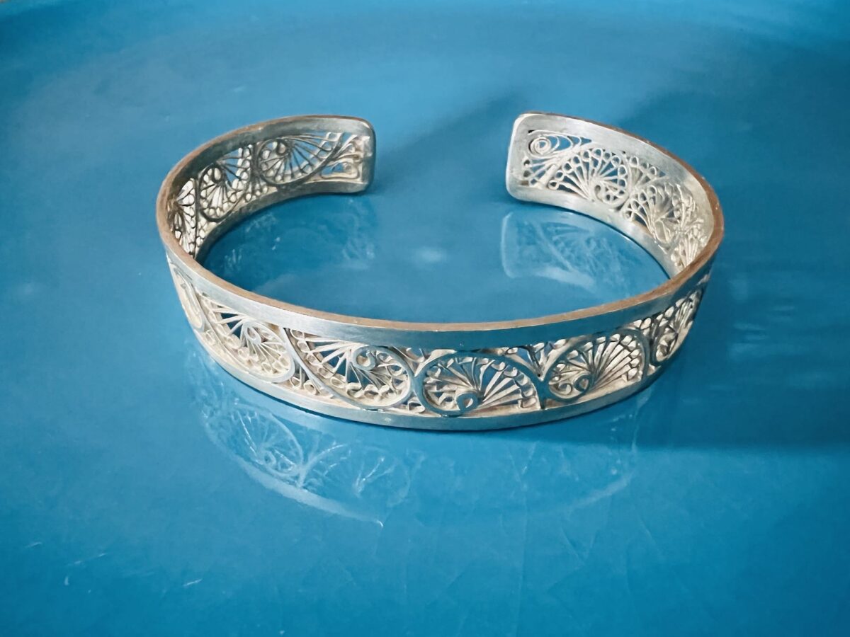 Silber Armreifen aus Marokko Silberschmuck petit Marrakech