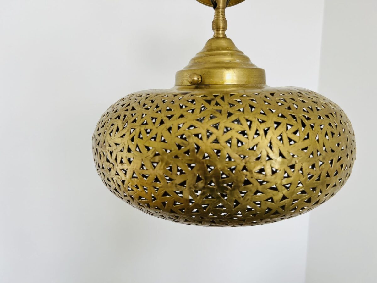 Messinglampe marokkanische Deckenlampe Hängelampe orientalische Lampe Marrakech Lampe petit Marrakech