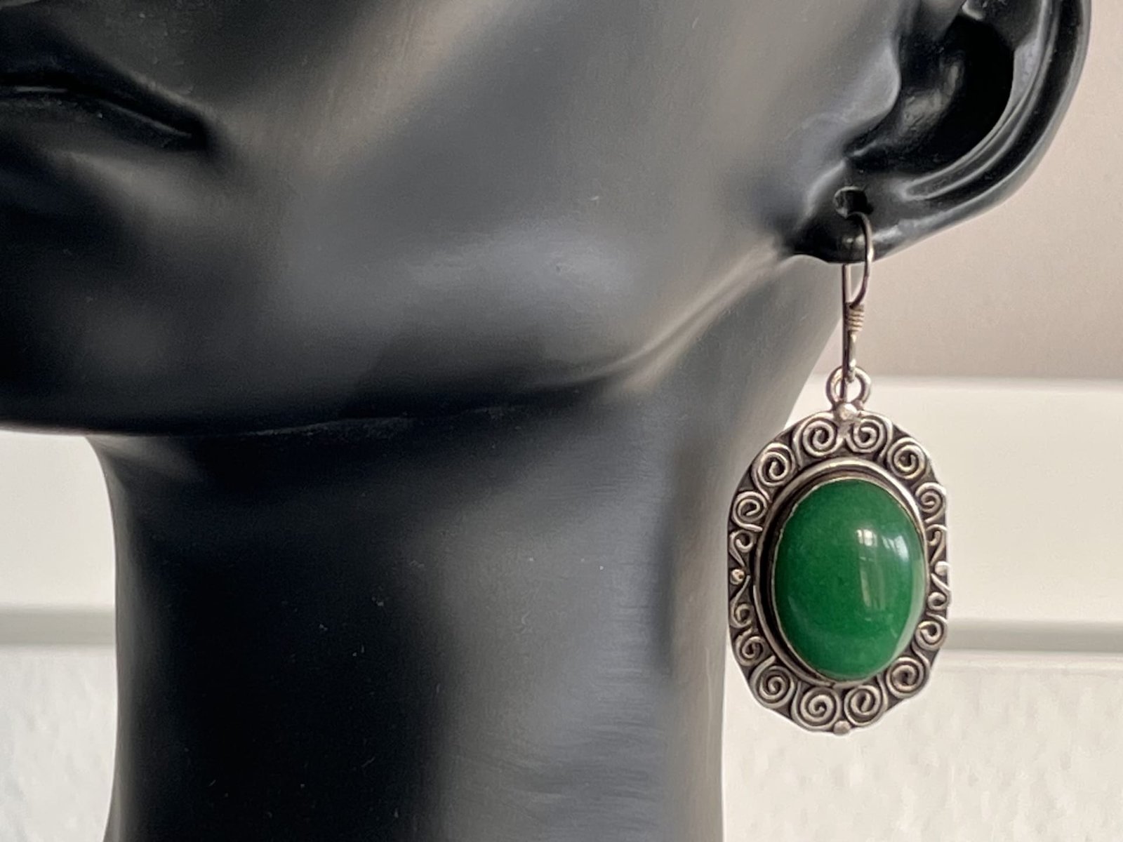 Ohrringe_Berber_Archat_bei_petit_Marrakech_01 handgefertigter Silber Schmuck aus Marokko