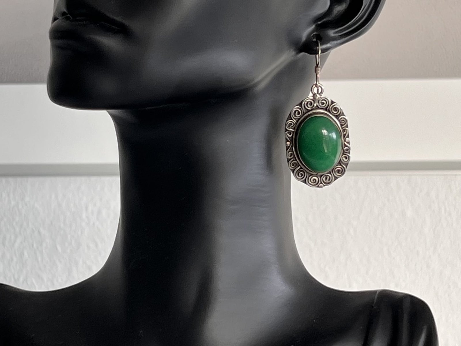 Ohrringe_Berber_Archat_bei_petit_Marrakech_02 handgefertigter Silber Schmuck aus Marokko