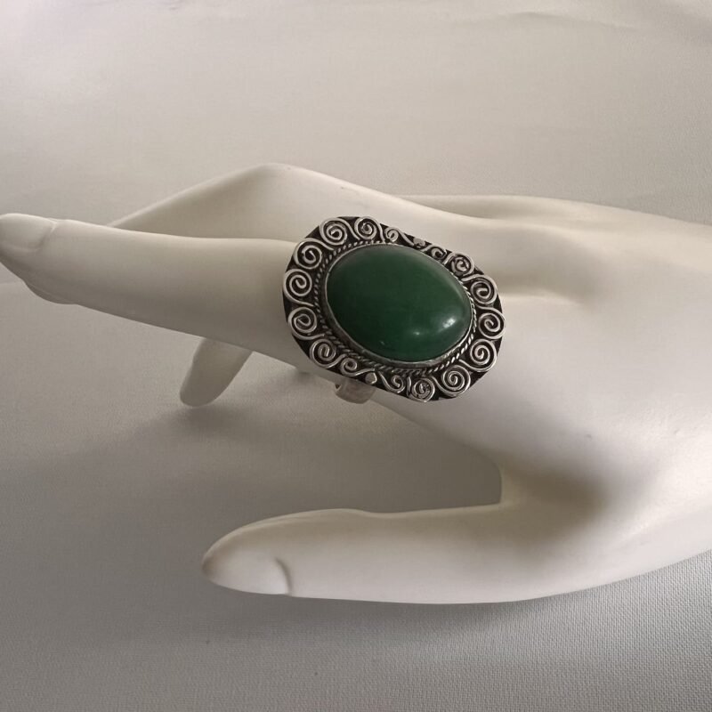 Ring_Berber_Achart_bei_petit_Marrakech_01 handgefertigter Silber Schmuck aus Marokko