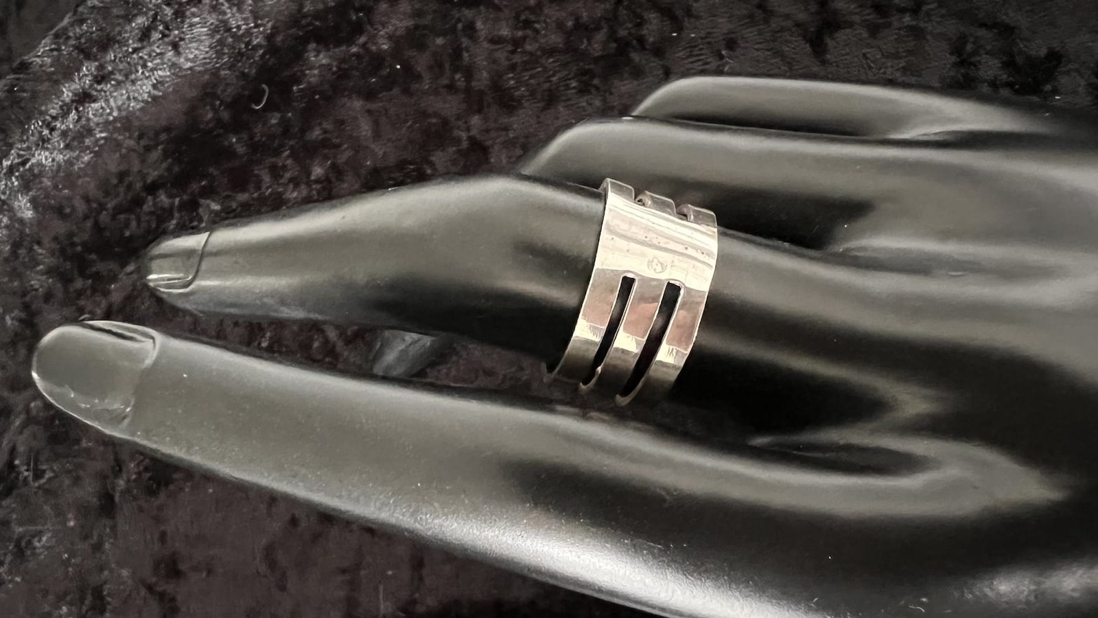 Ring_simple_dreifach_02_bei_petit_Marrakech handgefertigter Silber Schmuck aus Marokko