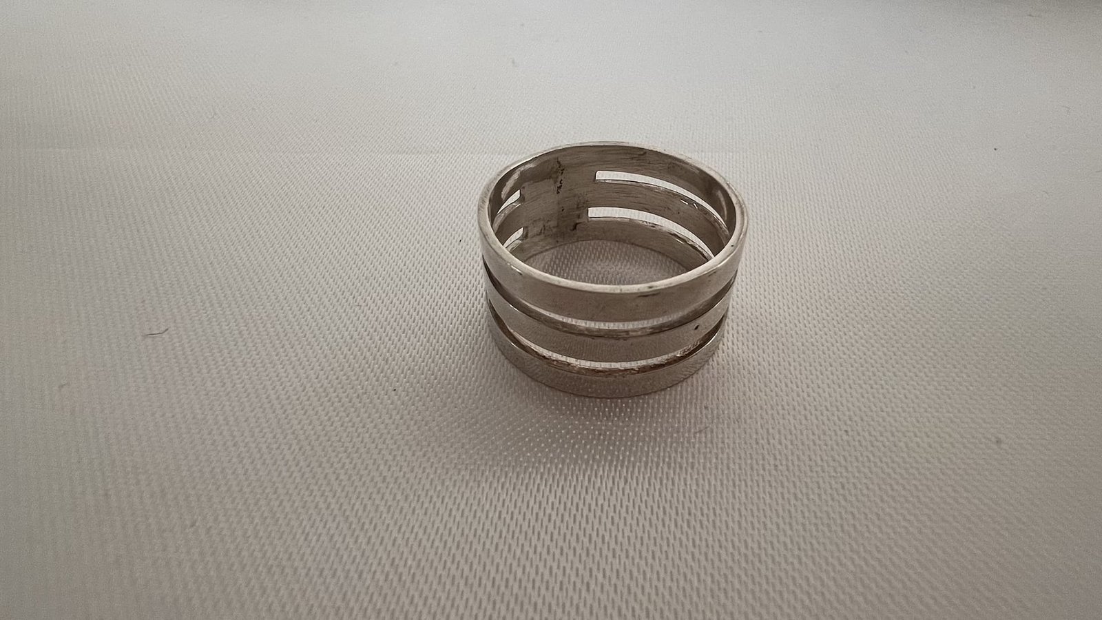 Ring_simple_dreifach_04_bei_petit_Marrakech handgefertigter Silber Schmuck aus Marokko