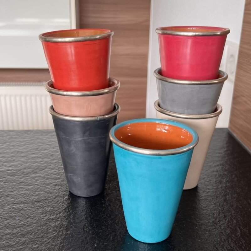 Tadelakt Dose Marokkanische Keramik handgefertigt petit Marrakech