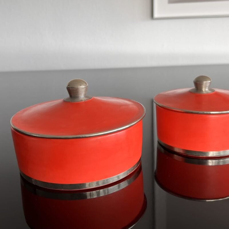 Tadelakt Dose Horia orange